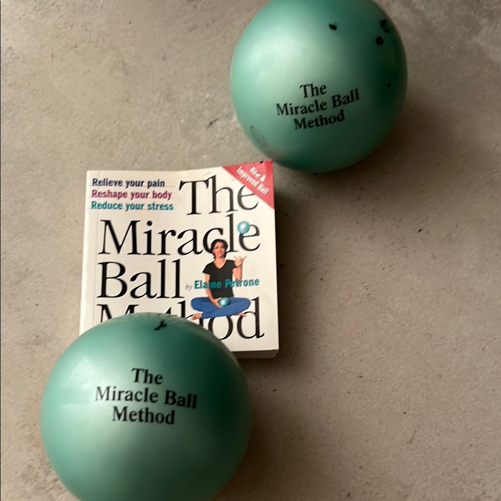The Miracle Ball Method Set with Teal Balls